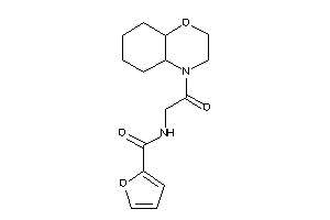 N-[2-(2,3,4a,5,6,7,8,8a-octahydrobenzo[b][1,4]oxazin-4-yl)-2-keto-ethyl]-2-furamide