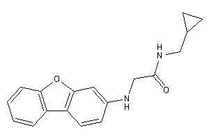 N-(cyclopropylmethyl)-2-(dibenzofuran-3-ylamino)acetamide