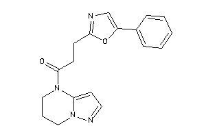 1-(6,7-dihydro-5H-pyrazolo[1,5-a]pyrimidin-4-yl)-3-(5-phenyloxazol-2-yl)propan-1-one