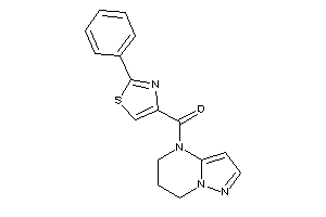 6,7-dihydro-5H-pyrazolo[1,5-a]pyrimidin-4-yl-(2-phenylthiazol-4-yl)methanone