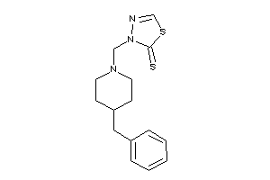 3-[(4-benzylpiperidino)methyl]-1,3,4-thiadiazole-2-thione