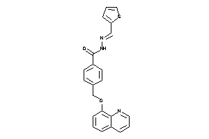 Image of 4-(8-quinolyloxymethyl)-N-(2-thenylideneamino)benzamide