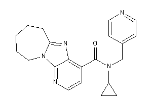 N-cyclopropyl-N-(4-pyridylmethyl)BLAHcarboxamide