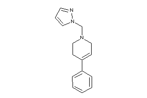 4-phenyl-1-(pyrazol-1-ylmethyl)-3,6-dihydro-2H-pyridine