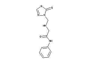 N-phenyl-2-[(2-thioxo-1,3,4-thiadiazol-3-yl)methylamino]acetamide