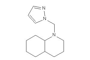 1-(pyrazol-1-ylmethyl)-3,4,4a,5,6,7,8,8a-octahydro-2H-quinoline