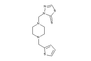 3-[[4-(2-thenyl)piperazino]methyl]-1,3,4-thiadiazole-2-thione