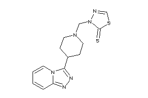 3-[[4-([1,2,4]triazolo[4,3-a]pyridin-3-yl)piperidino]methyl]-1,3,4-thiadiazole-2-thione