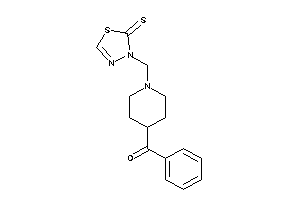 Phenyl-[1-[(2-thioxo-1,3,4-thiadiazol-3-yl)methyl]-4-piperidyl]methanone