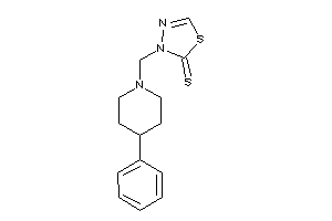 3-[(4-phenylpiperidino)methyl]-1,3,4-thiadiazole-2-thione