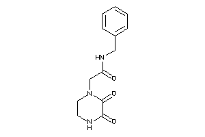 Image of N-benzyl-2-(2,3-diketopiperazino)acetamide