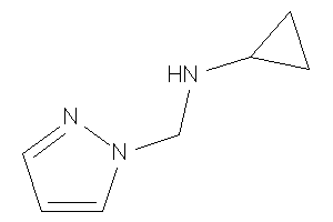 Cyclopropyl(pyrazol-1-ylmethyl)amine