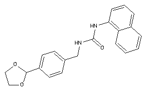 1-[4-(1,3-dioxolan-2-yl)benzyl]-3-(1-naphthyl)urea