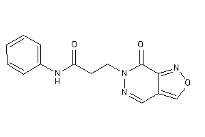 Image of 3-(7-ketoisoxazolo[3,4-d]pyridazin-6-yl)-N-phenyl-propionamide