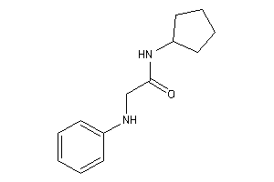 2-anilino-N-cyclopentyl-acetamide