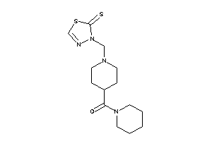 Piperidino-[1-[(2-thioxo-1,3,4-thiadiazol-3-yl)methyl]-4-piperidyl]methanone