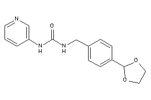 1-[4-(1,3-dioxolan-2-yl)benzyl]-3-(3-pyridyl)urea