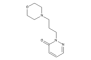 2-(3-morpholinopropyl)pyridazin-3-one