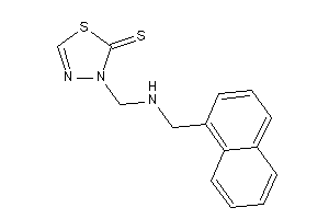 3-[(1-naphthylmethylamino)methyl]-1,3,4-thiadiazole-2-thione