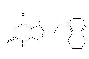 8-[(tetralin-5-ylamino)methyl]-7H-xanthine