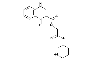 4-keto-N-[2-keto-2-(3-piperidylamino)ethyl]-1H-quinoline-3-carboxamide