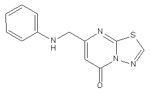 Image of 7-(anilinomethyl)-[1,3,4]thiadiazolo[3,2-a]pyrimidin-5-one