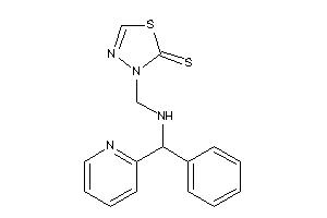 3-[[[phenyl(2-pyridyl)methyl]amino]methyl]-1,3,4-thiadiazole-2-thione