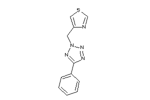 4-[(5-phenyltetrazol-2-yl)methyl]thiazole