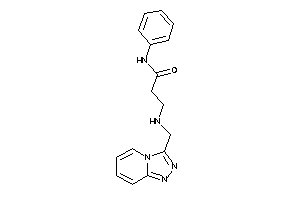 N-phenyl-3-([1,2,4]triazolo[4,3-a]pyridin-3-ylmethylamino)propionamide