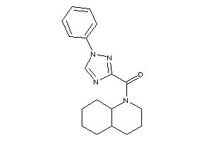 3,4,4a,5,6,7,8,8a-octahydro-2H-quinolin-1-yl-(1-phenyl-1,2,4-triazol-3-yl)methanone