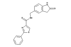 N-[(2-ketoindolin-5-yl)methyl]-2-phenyl-thiazole-4-carboxamide