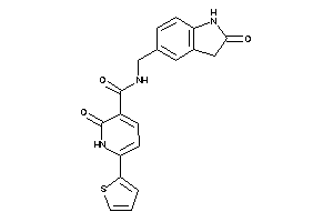 2-keto-N-[(2-ketoindolin-5-yl)methyl]-6-(2-thienyl)-1H-pyridine-3-carboxamide