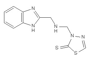 3-[(1H-benzimidazol-2-ylmethylamino)methyl]-1,3,4-thiadiazole-2-thione