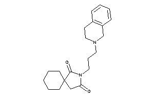 3-[3-(3,4-dihydro-1H-isoquinolin-2-yl)propyl]-3-azaspiro[4.5]decane-2,4-quinone