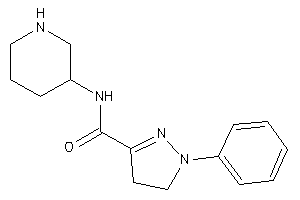 1-phenyl-N-(3-piperidyl)-2-pyrazoline-3-carboxamide