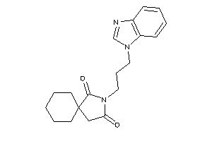 3-[3-(benzimidazol-1-yl)propyl]-3-azaspiro[4.5]decane-2,4-quinone