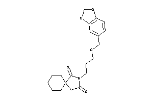 3-(3-piperonyloxypropyl)-3-azaspiro[4.5]decane-2,4-quinone