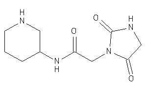Image of 2-(2,5-diketoimidazolidin-1-yl)-N-(3-piperidyl)acetamide