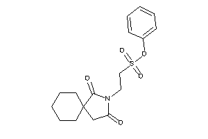 2-(2,4-diketo-3-azaspiro[4.5]decan-3-yl)ethanesulfonic Acid Phenyl Ester