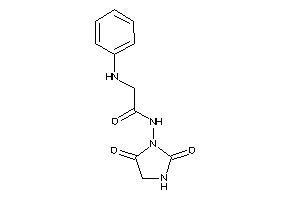 Image of 2-anilino-N-(2,5-diketoimidazolidin-1-yl)acetamide