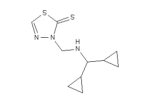 3-[(dicyclopropylmethylamino)methyl]-1,3,4-thiadiazole-2-thione