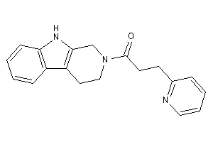 Image of 3-(2-pyridyl)-1-(1,3,4,9-tetrahydro-$b-carbolin-2-yl)propan-1-one