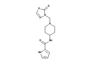 N-[1-[(2-thioxo-1,3,4-thiadiazol-3-yl)methyl]-4-piperidyl]-1H-pyrrole-2-carboxamide