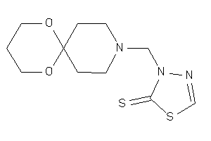 3-(7,11-dioxa-3-azaspiro[5.5]undecan-3-ylmethyl)-1,3,4-thiadiazole-2-thione
