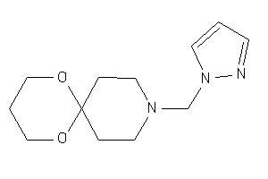 9-(pyrazol-1-ylmethyl)-1,5-dioxa-9-azaspiro[5.5]undecane
