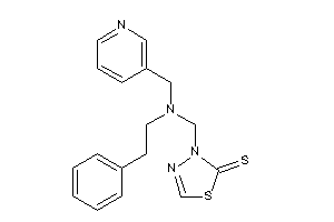 3-[[phenethyl(3-pyridylmethyl)amino]methyl]-1,3,4-thiadiazole-2-thione