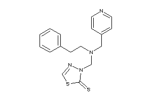 3-[[phenethyl(4-pyridylmethyl)amino]methyl]-1,3,4-thiadiazole-2-thione