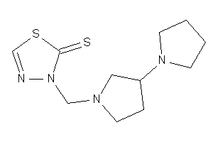 3-[(3-pyrrolidinopyrrolidino)methyl]-1,3,4-thiadiazole-2-thione