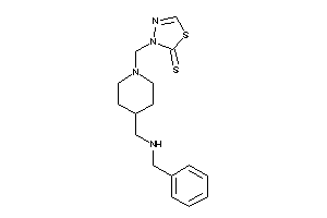 3-[[4-[(benzylamino)methyl]piperidino]methyl]-1,3,4-thiadiazole-2-thione