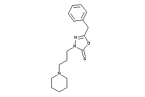 5-benzyl-3-(3-piperidinopropyl)-1,3,4-oxadiazole-2-thione